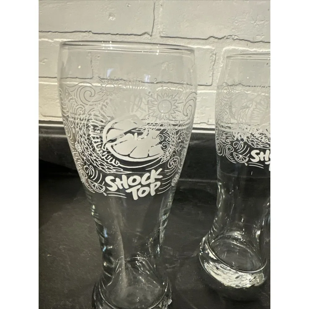 Shock Top Brewing Co. - 16oz- Beer Glasses (3)